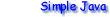 Simple Java