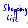 Shopping List